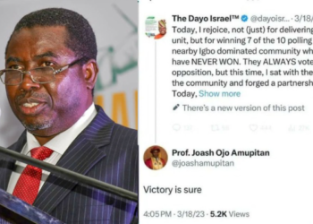 INEC chairman Amupitan disowns post backing Tinubu in 2023, says tweet fabricated