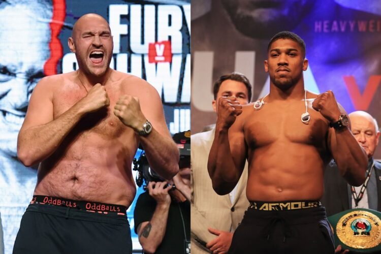 Anthony Joshua signs deal to fight Tyson Fury