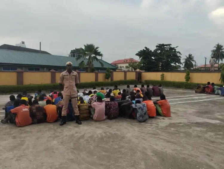 82 irregular migrants face deportation in Lagos
