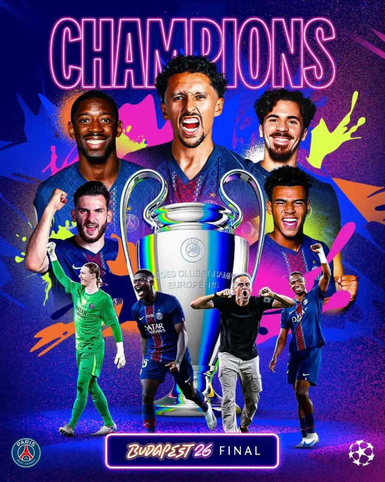 PSG Beat Arsenal on penalties to win 2026 UEFA Champions League final