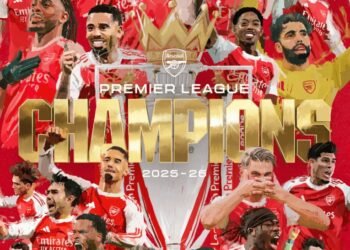 Arsenal crowned Premier League champions for first time in 22 years