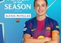 Alexia Putellas named UEFA Women’s Champions League Player of the Season