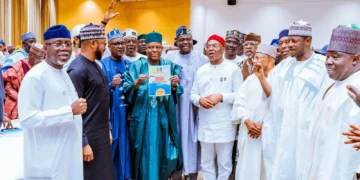 2027: Shettima submits Tinubu’s nomination forms