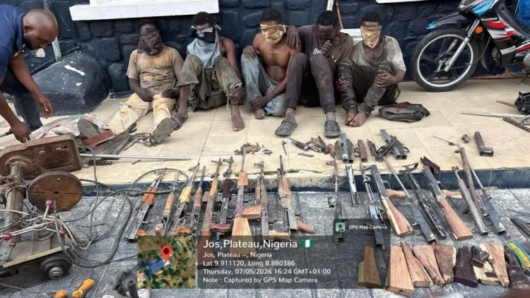 Troops arrest 5 illegal arms fabricators in Plateau