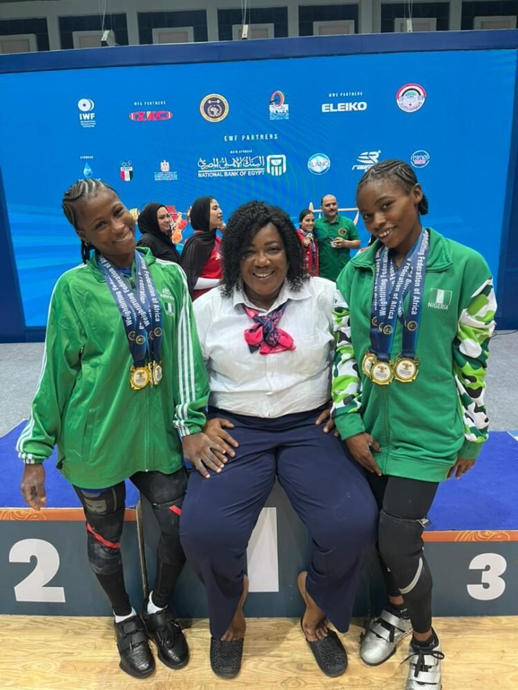 Nigeria dominates African Weightlifting Championships, wins10 gold medals in Egypt