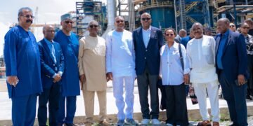 First HoldCo Group Companies’ Boards and Management teams visit Dangote Refinery