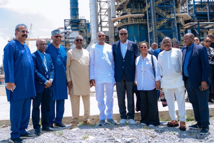 First HoldCo Group Companies’ Boards and Management teams visit Dangote Refinery