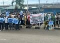 NPA pensioners protest at headquarters over unpaid entitlements, accuse management of silence