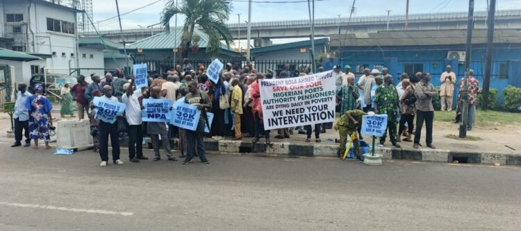 NPA pensioners protest at headquarters over unpaid entitlements, accuse management of silence