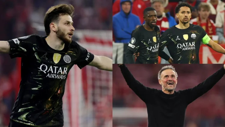Dembele scores as PSG vs Bayern ends in a draw, PSG enters second consecutive Champions League final