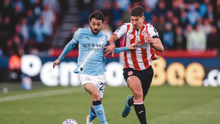 EPL: Man City defeat Brentford 3-0, to keep title hopes alive