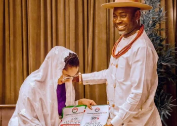 2027: Senator Natasha picks forms, promises more opportunities