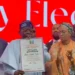 Tinubu receives APC certificate of return for 2027 election