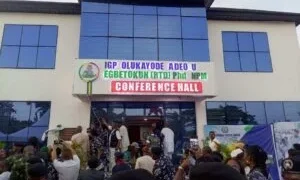 Police names ultra-modern Conference Hall Lagos after IG Kayode Egbetokun