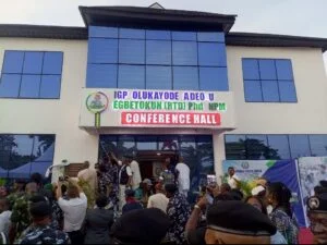 Police names ultra-modern Conference Hall Lagos after IG Kayode Egbetokun