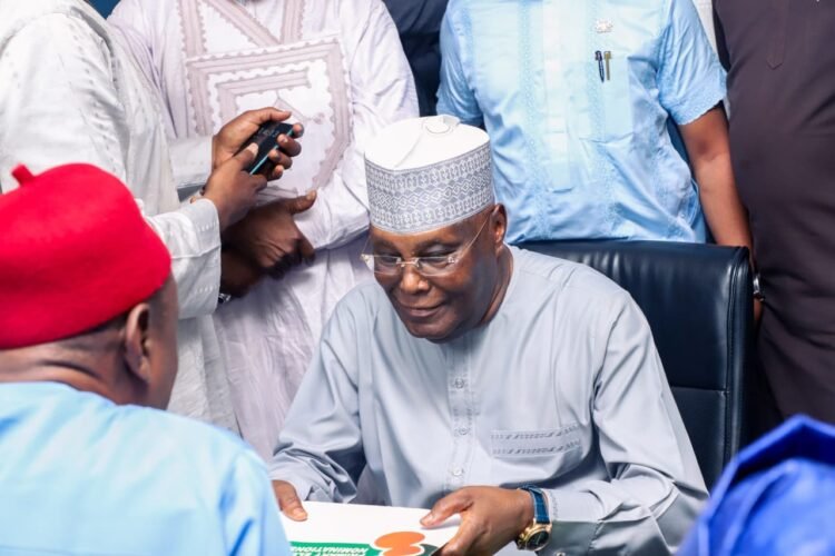 2027: Atiku submits ADC presidential nomination forms