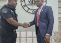 Police Spokesman Anietie Iniedu Visits DIG Frank Mba (Photos)