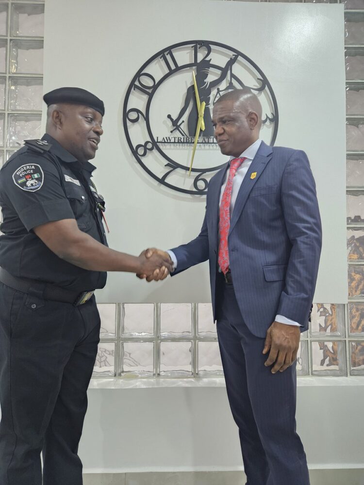 Police Spokesman Anietie Iniedu Visits DIG Frank Mba (Photos)