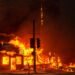 Fire guts popular bank in Lagos