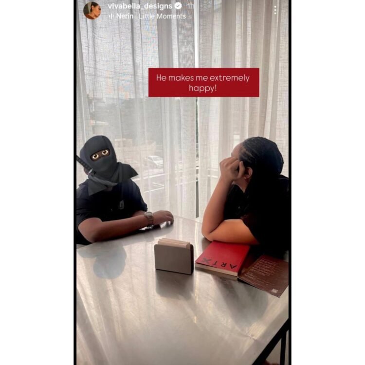 TV Host Frank Edoho’s ex-wife, Sandra, gushes over mystery man who makes her “extremely happy”