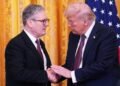USA President Trump announces the resignation of UK Prime Minister Keir Starmer