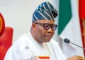 Akpabio swears in 4 new senators after by-elections