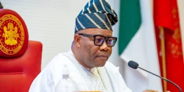 Akpabio swears in 4 new senators after by-elections
