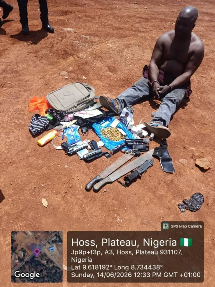 Troops nab suspected arms racketeer, recover ammunition in Plateau