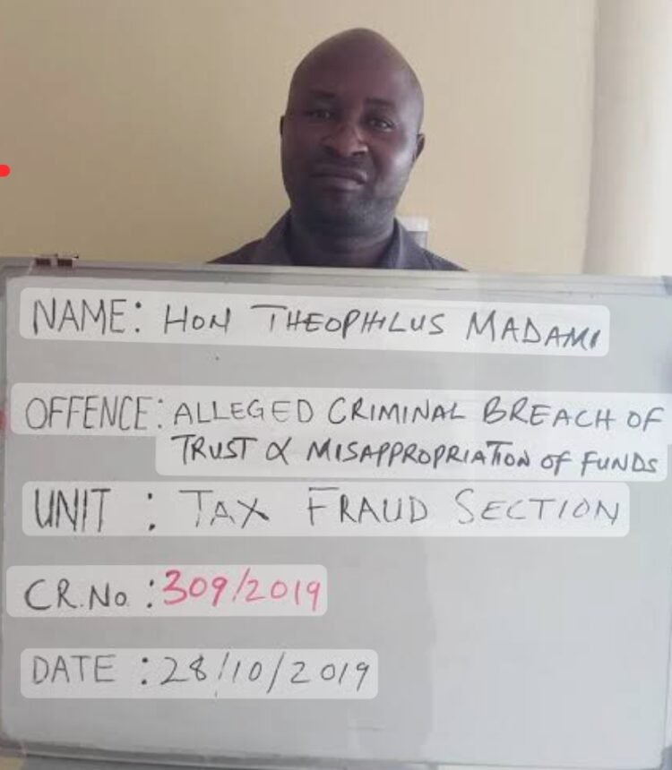 EFCC re-arraigns Theophilus Madami for alleged N16m fraud in Kaduna