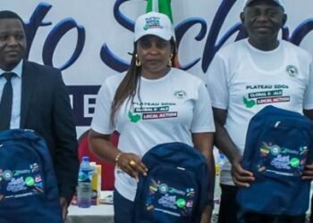 Fidelity Bank empowers Plateau schoolchildren with school packs donation