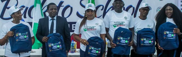 Fidelity Bank empowers Plateau schoolchildren with school packs donation