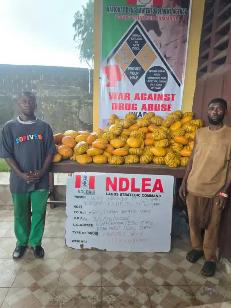 NDLEA intercepts China-bound businesswoman with large consignment of cocaine