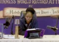 See the Nigerian woman attempting 144-hour Bible reading Guinness world record