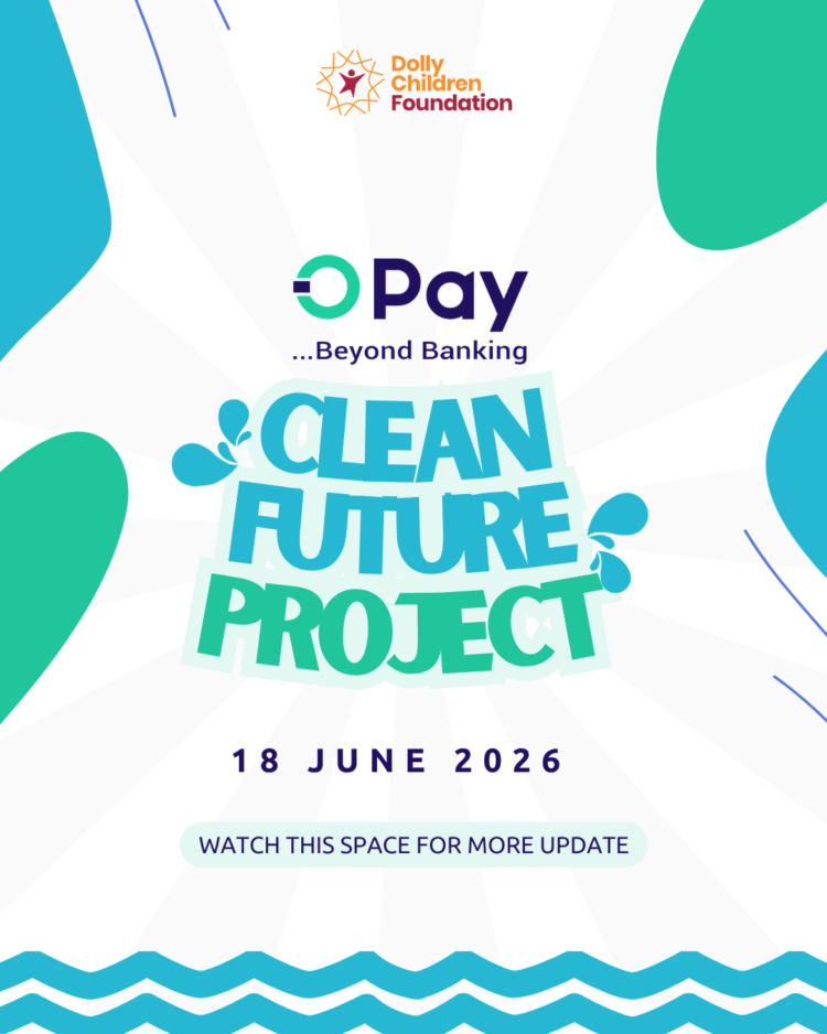 Opay partners Dolly Children Foundation to commission ‘Clean Future Project’ in Ogun State