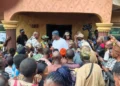 Ekiti Polls: PDP Candidate, Wole Oluyede Arrives Polling Unit