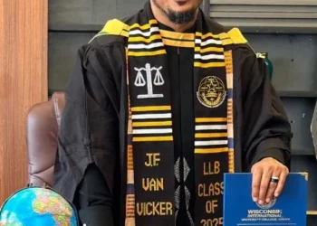 Ghanaian actor Van Vicker graduates with first class in law