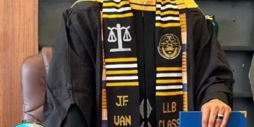 Ghanaian actor Van Vicker graduates with first class in law