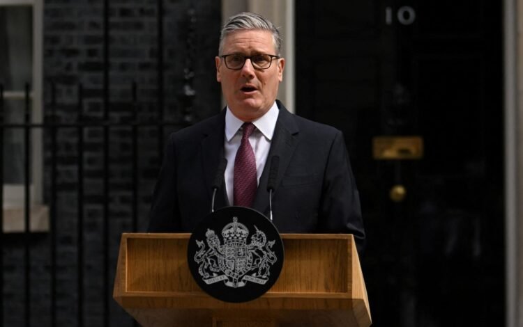 UK Prime Minister Keir Starmer resigns