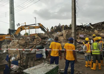 UPDATE: Lagos building collapse death toll hits 8
