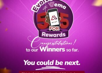 Wema Bank’s 5 for 5 Rewards Delivers ₦17.96 Million to 273 Customers in One Month