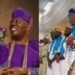 Billionaire Rasaq Okoya, Wife Shade present as four sons of the wealthy family inducted into prestigious island club
