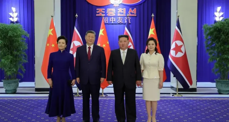 China and North Korea agree to strengthen bilateral ties
