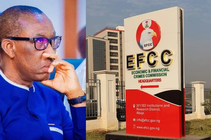 N1.3trn Probe: Ex-Delta Gov. Ifeanyi Okowa visits EFCC office in Lagos