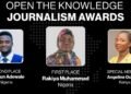 3 Journalists win ‘Open the Knowledge’ awards