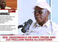 I didn’t know Akpabio had a personal interest in the NNPC -Oshiomhole