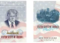 Trump reveals new US passport design