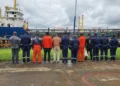 Navy arrests vessel with 650 metric tonnes of stolen crude