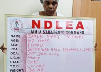 Nigerian-British grandma arrested with 13kg cocaine concealed in plantain peels