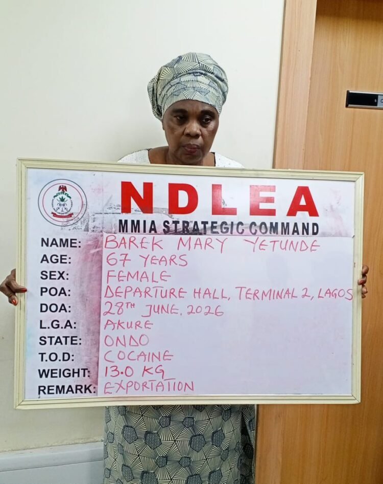 Nigerian-British grandma arrested with 13kg cocaine concealed in plantain peels