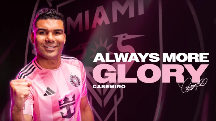 Casemiro signs for Inter Miami after leaving Manchester United